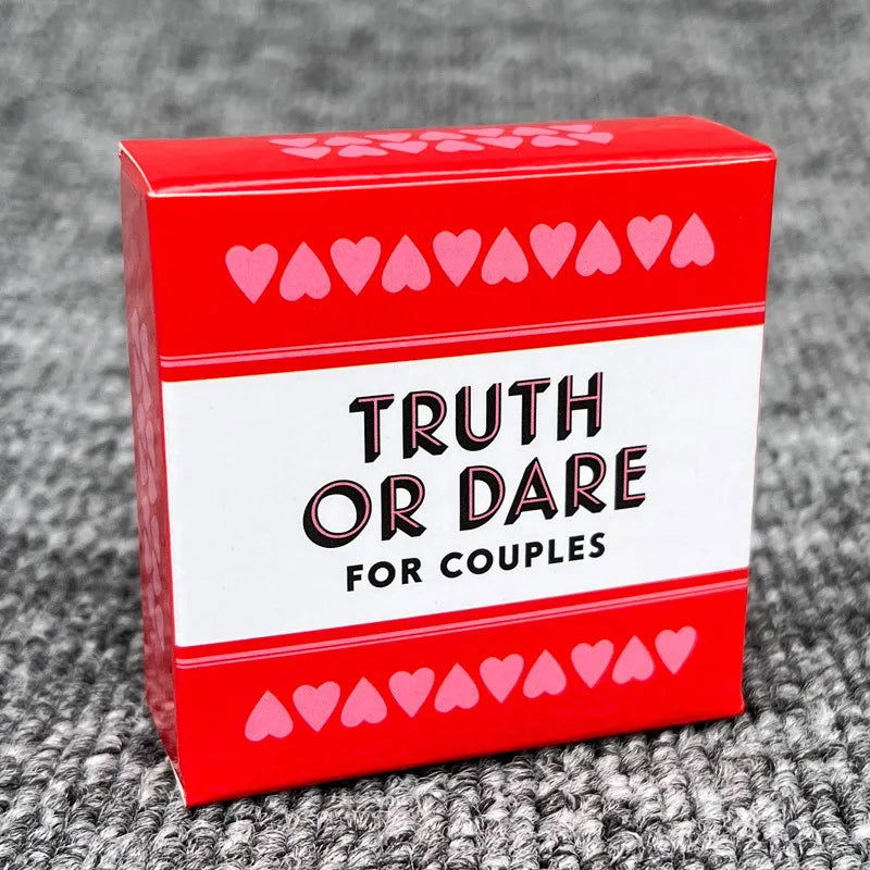 Newest 51PCS Truth Or Dare For Couples Cards Games Lovers Board Game Supply English Version Board Game - Slobuy