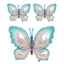Newest Butterfly Birthday Balloon Set Blue Green Purple Foil Ball  Baby Shower Helium Balloon Birthday Party  Decorations  Globo - Slobuy