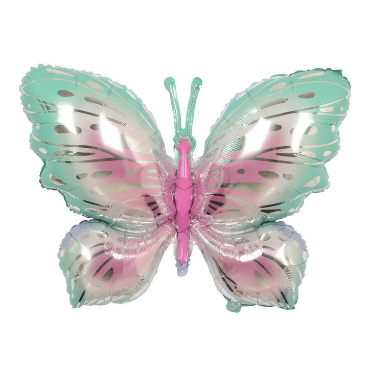 Newest Butterfly Birthday Balloon Set Blue Green Purple Foil Ball  Baby Shower Helium Balloon Birthday Party  Decorations  Globo - Slobuy