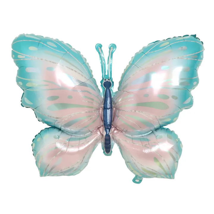 Newest Butterfly Birthday Balloon Set Blue Green Purple Foil Ball  Baby Shower Helium Balloon Birthday Party  Decorations  Globo - Slobuy