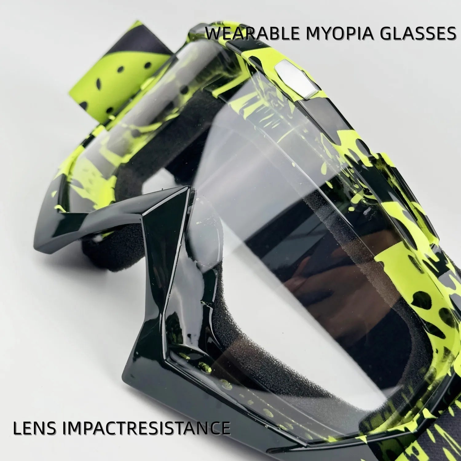 Newest Motorcycle Goggles For Men Motocross Sunglasses Safety Protective MX Night Vision Helmet Goggles vintage Driving Glasses - Slobuy