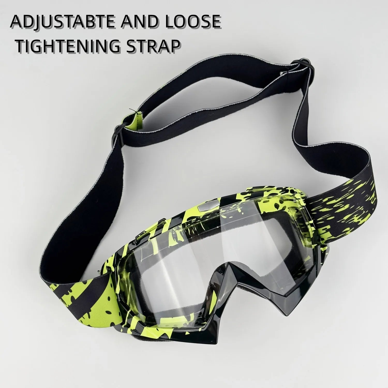 Newest Motorcycle Goggles For Men Motocross Sunglasses Safety Protective MX Night Vision Helmet Goggles vintage Driving Glasses - Slobuy