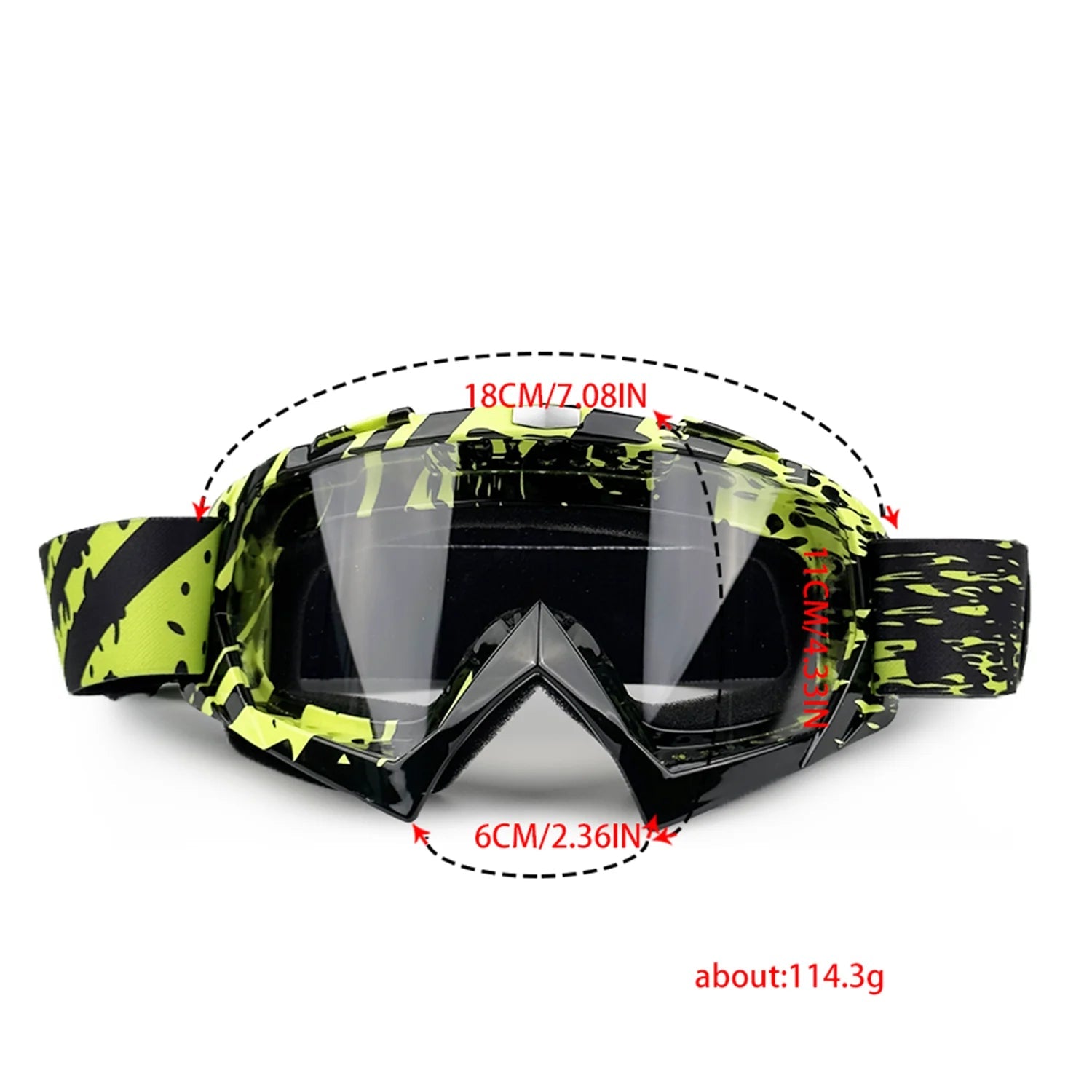Newest Motorcycle Goggles For Men Motocross Sunglasses Safety Protective MX Night Vision Helmet Goggles vintage Driving Glasses - Slobuy