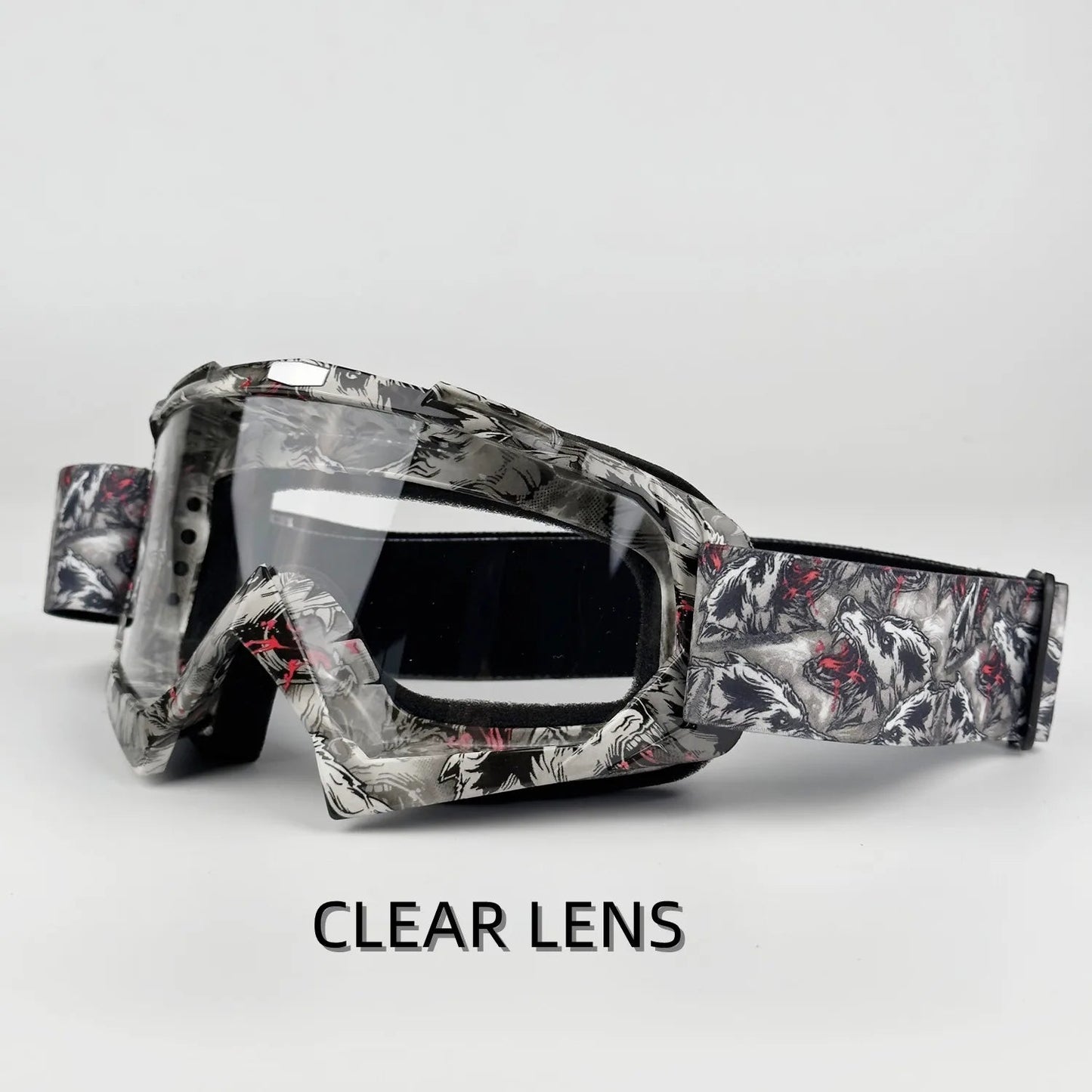 Newest Motorcycle Goggles For Men Motocross Sunglasses Safety Protective MX Night Vision Helmet Goggles vintage Driving Glasses - Slobuy
