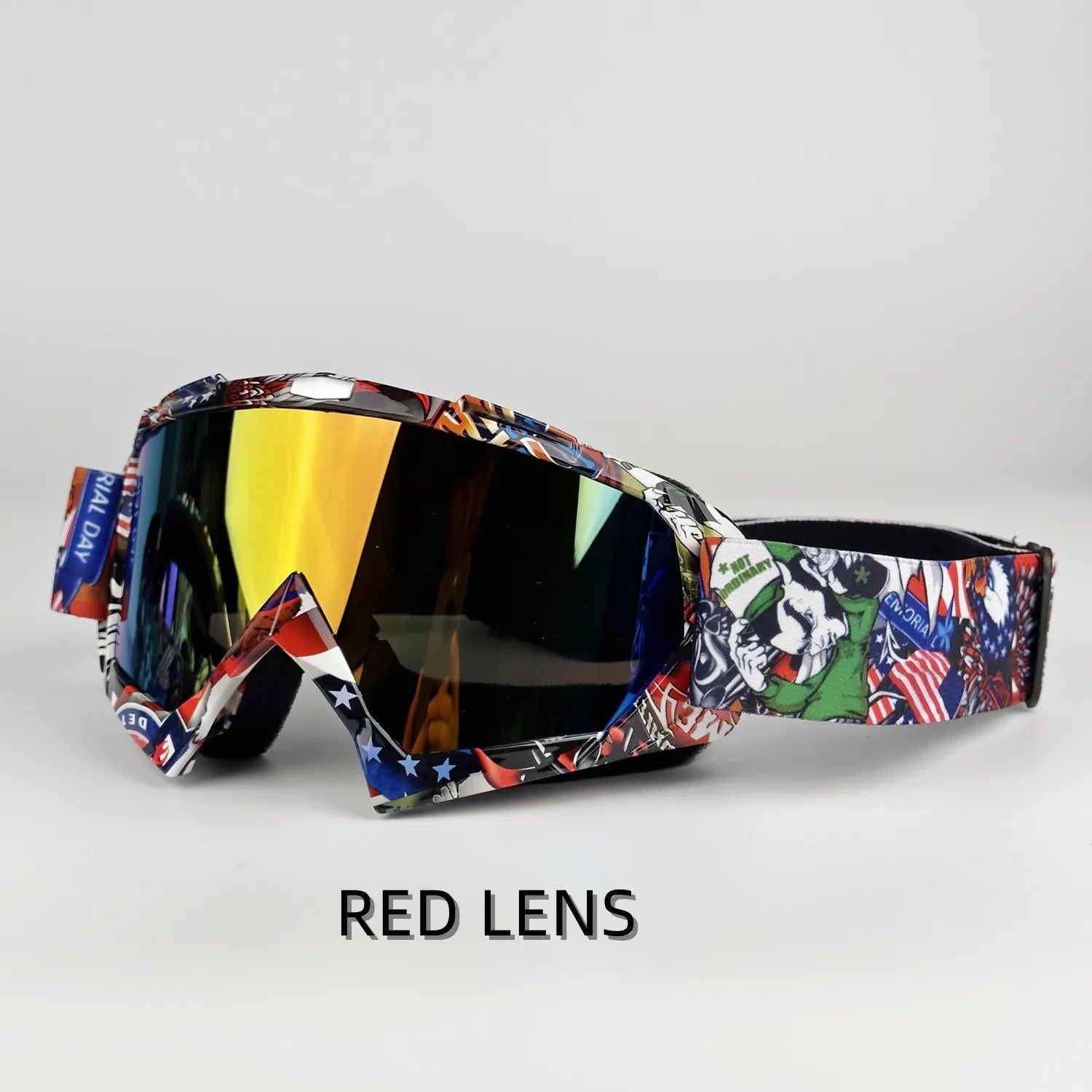 Newest Motorcycle Goggles For Men Motocross Sunglasses Safety Protective MX Night Vision Helmet Goggles vintage Driving Glasses - Slobuy