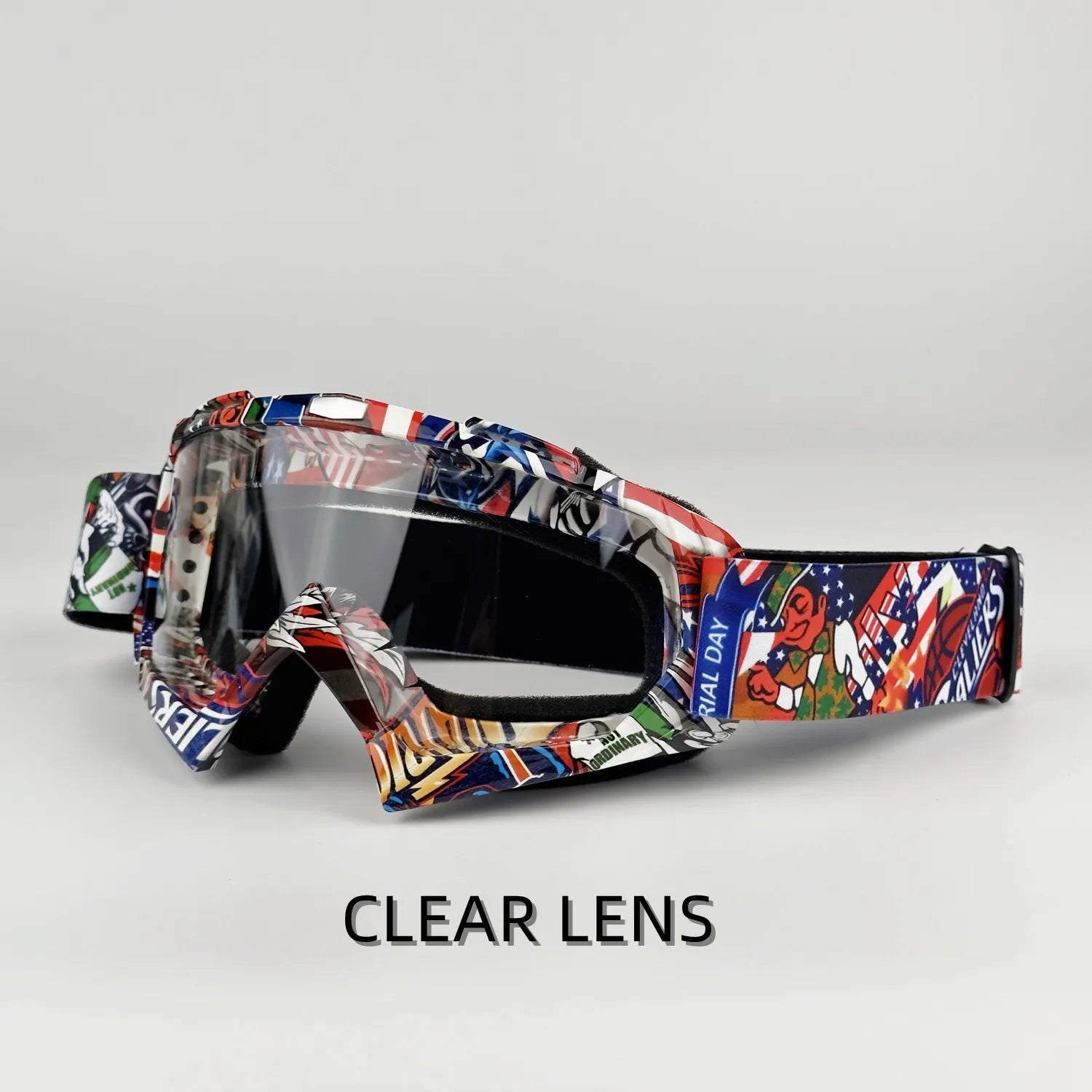 Newest Motorcycle Goggles For Men Motocross Sunglasses Safety Protective MX Night Vision Helmet Goggles vintage Driving Glasses - Slobuy