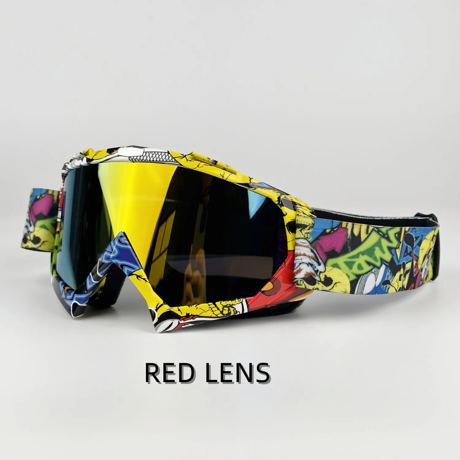 Newest Motorcycle Goggles For Men Motocross Sunglasses Safety Protective MX Night Vision Helmet Goggles vintage Driving Glasses - Slobuy