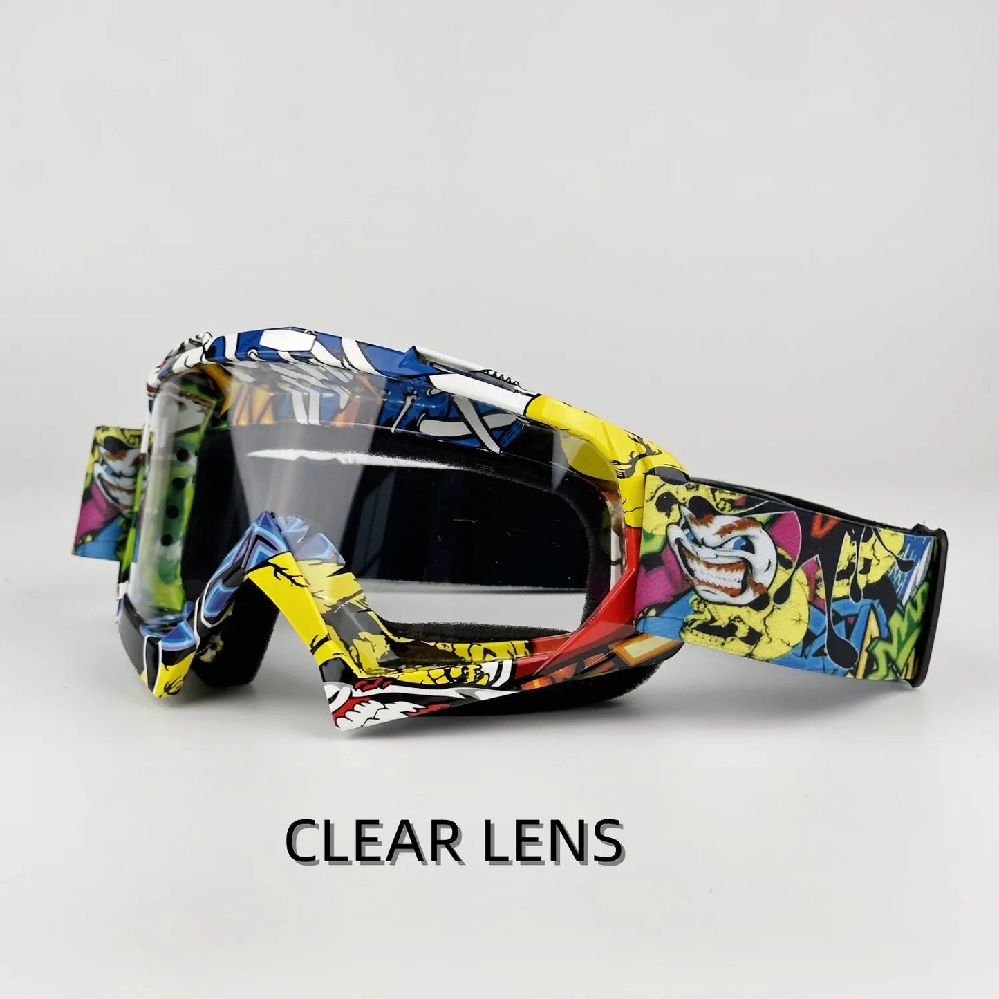 Newest Motorcycle Goggles For Men Motocross Sunglasses Safety Protective MX Night Vision Helmet Goggles vintage Driving Glasses - Slobuy