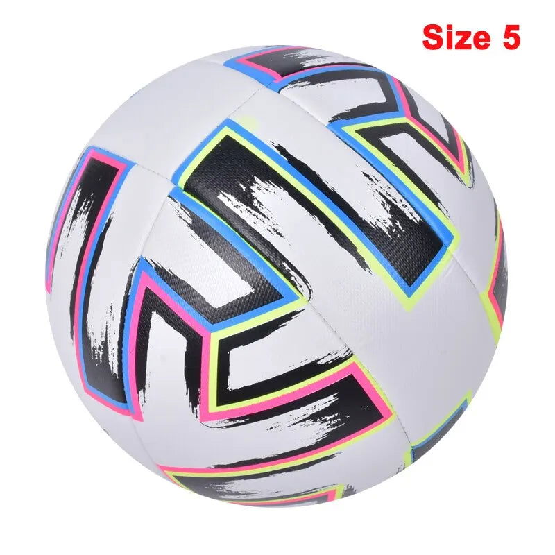 Newest Soccer Ball Standard Size 5 Machine-Stitched Football Ball PU Outdoor Sports League Match Training Balls Futbol Voetbal - Slobuy