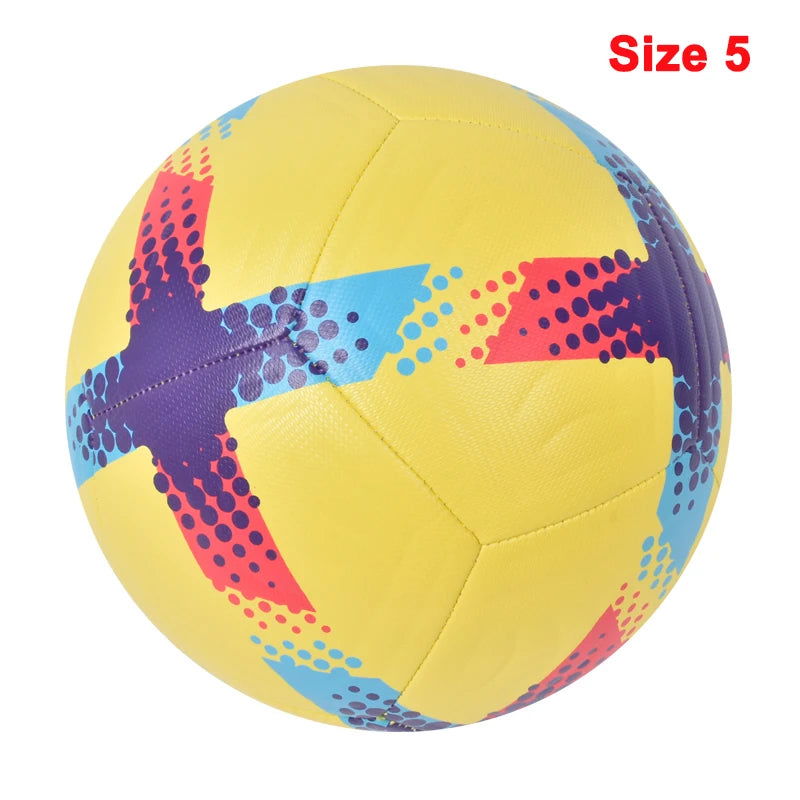 Newest Soccer Balls Standard Size 5 Machine-Stitched Ball PU Material Sports League Match Football Training Balls futbol voetbal - Slobuy