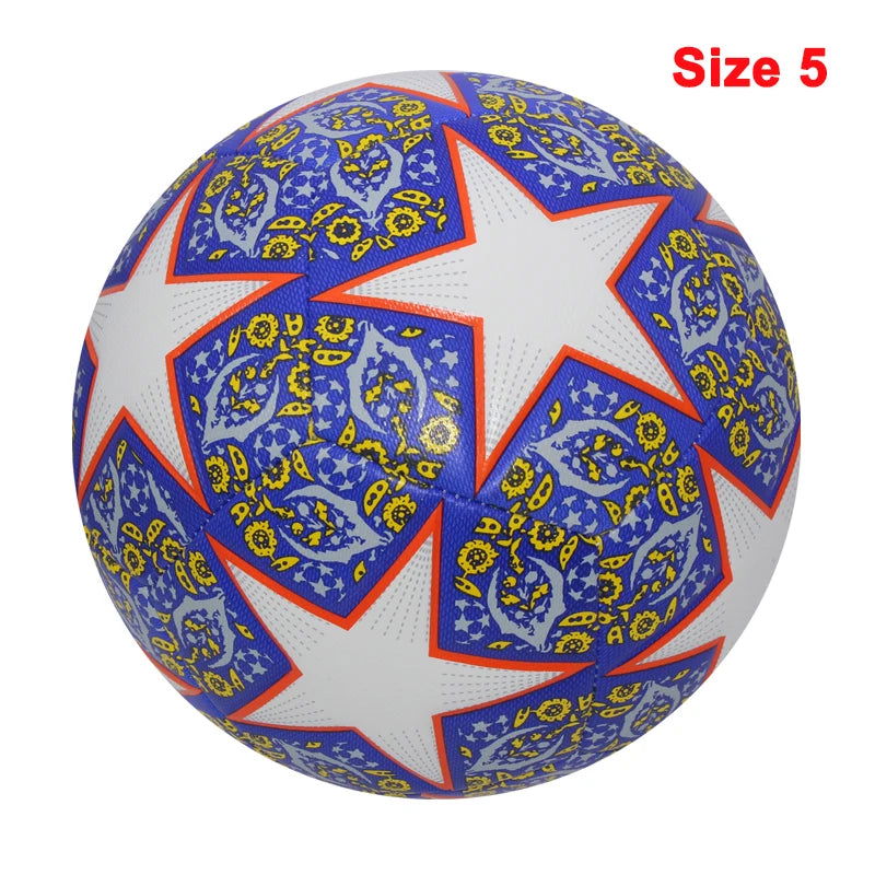 Newest Soccer Balls Standard Size 5 Machine-Stitched Ball PU Material Sports League Match Football Training Balls futbol voetbal - Slobuy