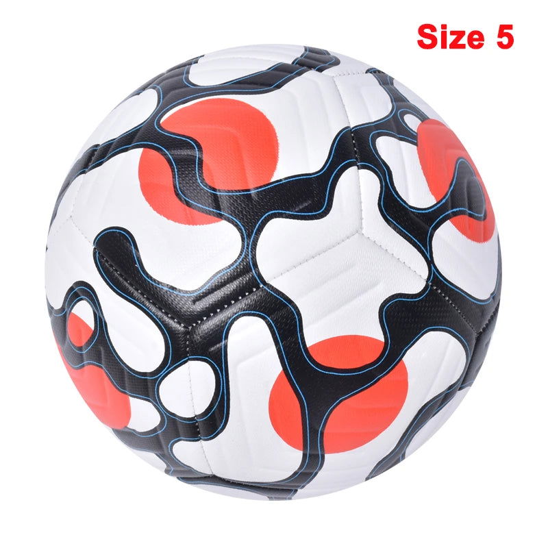 Newest Soccer Balls Standard Size 5 Machine-Stitched Ball PU Material Sports League Match Football Training Balls futbol voetbal - Slobuy