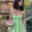 Nibber Vestidos Elegantes Para Mujer Solid Color Cutout Slim Sling Dress Sexy Backless Ruffle Dress Female2023 - Slobuy
