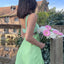 Nibber Vestidos Elegantes Para Mujer Solid Color Cutout Slim Sling Dress Sexy Backless Ruffle Dress Female2023 - Slobuy