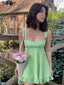 Nibber Vestidos Elegantes Para Mujer Solid Color Cutout Slim Sling Dress Sexy Backless Ruffle Dress Female2023 - Slobuy