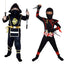 Ninja Costume Boy Halloween Kids Costume Boy Ninja Muscle Costume with Ninja Foam Accessories Best Children Gift - Slobuy
