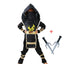 Ninja Costume Boy Halloween Kids Costume Boy Ninja Muscle Costume with Ninja Foam Accessories Best Children Gift - Slobuy