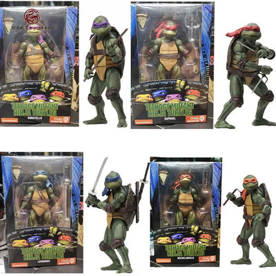 Ninja Turtle Anime Figure Neca 1990 Film Version Limited Edition Action Figurine Model Pvc Statue Room Ornament Birthday Gift - Slobuy