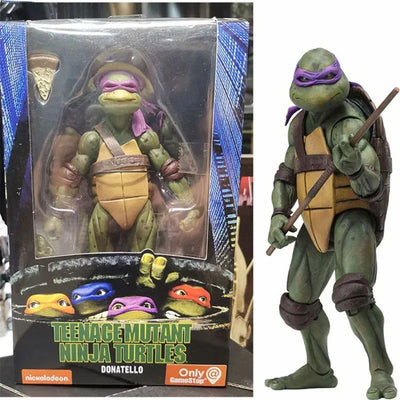 Ninja Turtle Anime Figure Neca 1990 Film Version Limited Edition Action Figurine Model Pvc Statue Room Ornament Birthday Gift - Slobuy