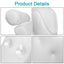 Non-Slip Bath Pillow With Suction Cup For Neck and Back Support Breathable 3D Mesh Bathtub Spa Head Rest Bathroom Supply - Slobuy