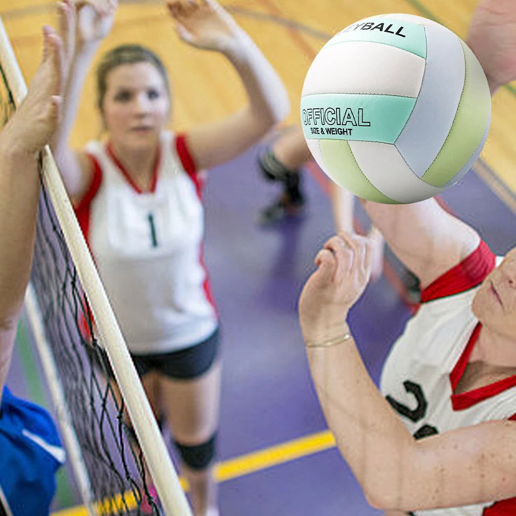 Non-toxic Volleyball For Safe Play Round Smooth Surface For Good Hand Feeling Volleyball For Outdoor - Slobuy