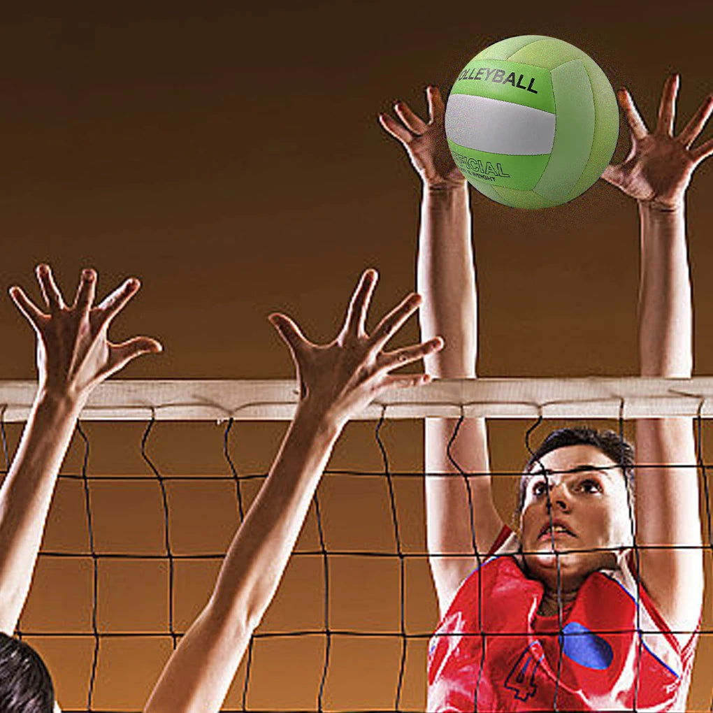 Non-toxic Volleyball For Safe Play Round Smooth Surface For Good Hand Feeling Volleyball For Outdoor - Slobuy