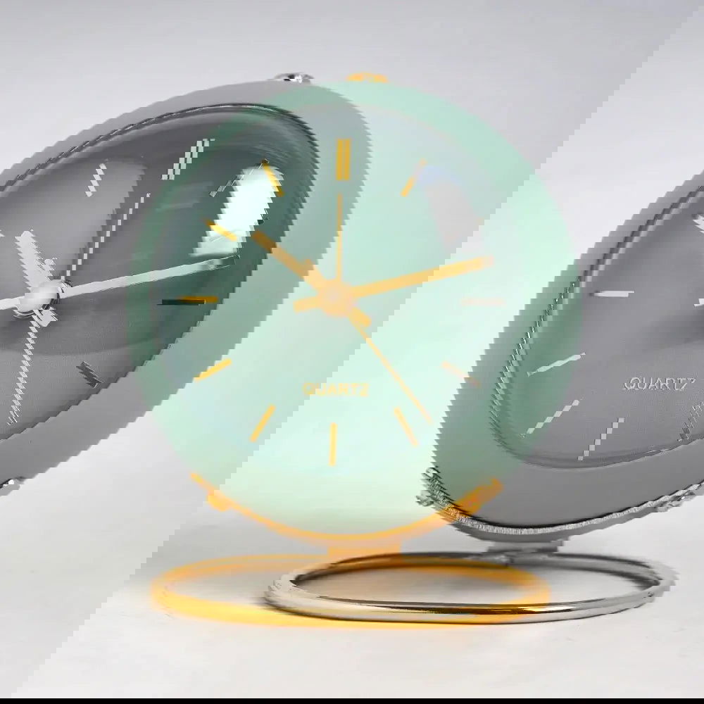 Nordic Creative Electronic Desk Clock, Minimalist Children's Alarm Clock, New Desktop Bedside Student Silent Luminous Pointer - Slobuy