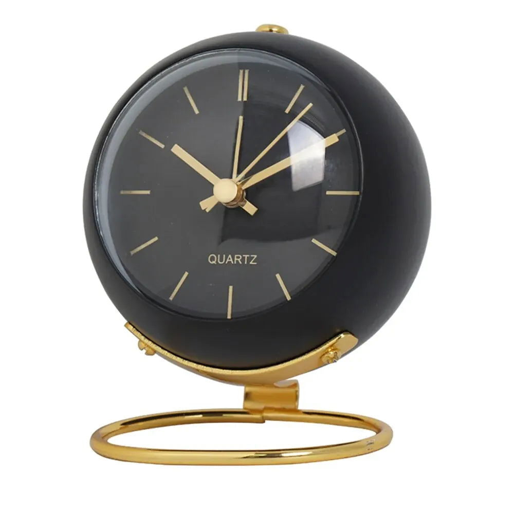 Nordic Creative Electronic Desk Clock, Minimalist Children's Alarm Clock, New Desktop Bedside Student Silent Luminous Pointer - Slobuy