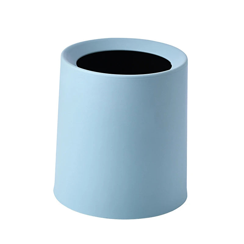 Nordic Desktop Double-Layer Mini Trash Can Household Coffee Table Desk Bedside Storage Bucket Can Be Customized Office Can - Slobuy