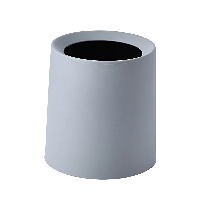 Nordic Desktop Double-Layer Mini Trash Can Household Coffee Table Desk Bedside Storage Bucket Can Be Customized Office Can - Slobuy