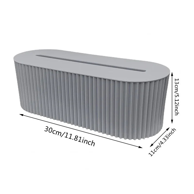 Nordic Plug Board Storage Box Cable Wire Organizer Case Socket Wireless WiFi Router Bracelet Desktop Data Line Plug Holder Shelf - Slobuy