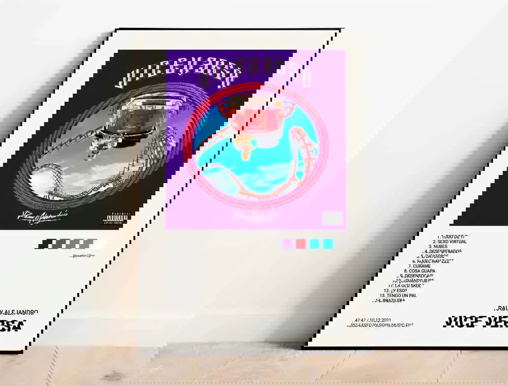 Nordic Pop Rapper Quevedo Poster Aesthetics Mora Feid Eladio Carrion Rauw AlejanDro Music Album Canvas Print Wall Art Room Decor - Slobuy