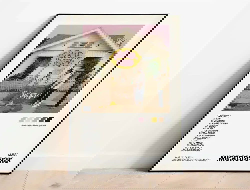 Nordic Pop Rapper Quevedo Poster Aesthetics Mora Feid Eladio Carrion Rauw AlejanDro Music Album Canvas Print Wall Art Room Decor - Slobuy