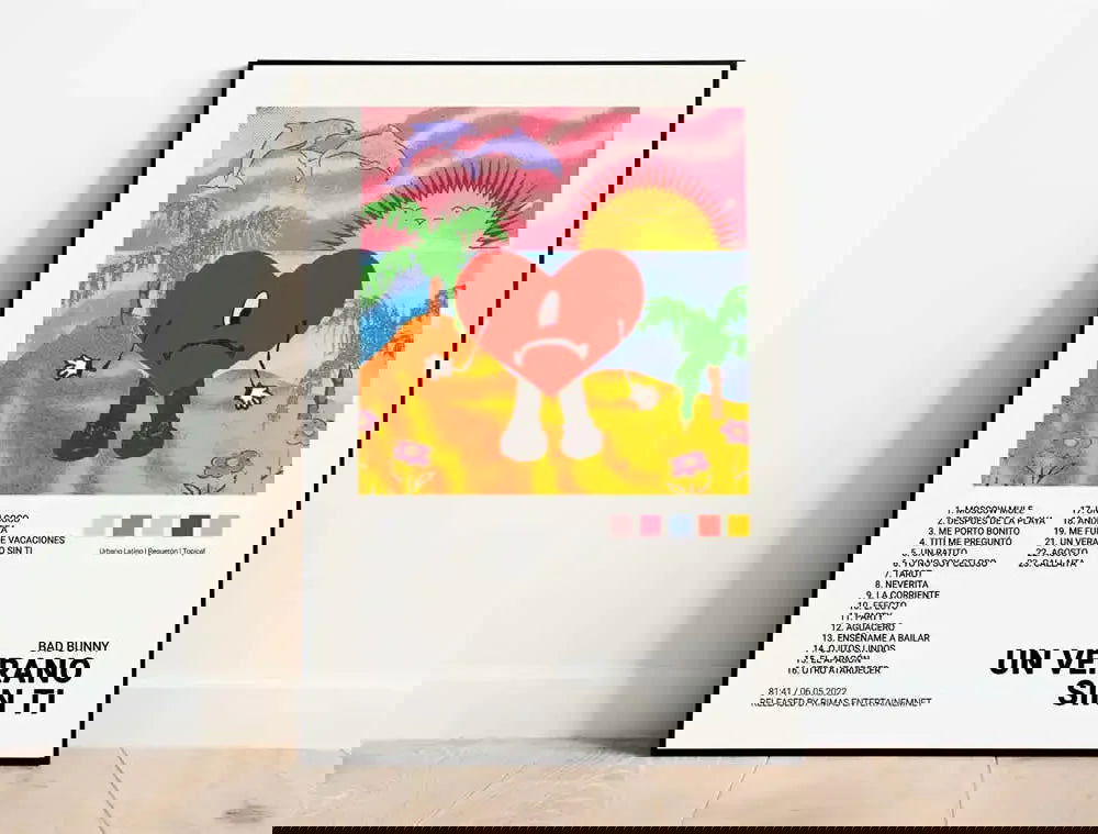 Nordic Pop Rapper Quevedo Poster Aesthetics Mora Feid Eladio Carrion Rauw AlejanDro Music Album Canvas Print Wall Art Room Decor - Slobuy
