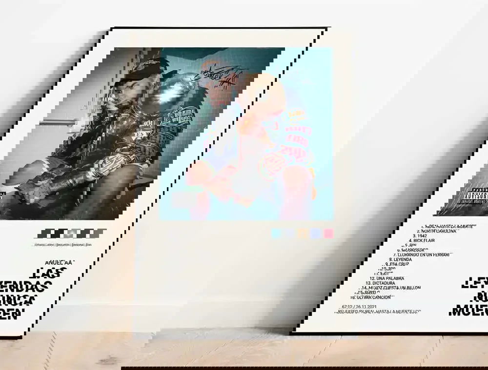 Nordic Pop Rapper Quevedo Poster Aesthetics Mora Feid Eladio Carrion Rauw AlejanDro Music Album Canvas Print Wall Art Room Decor - Slobuy