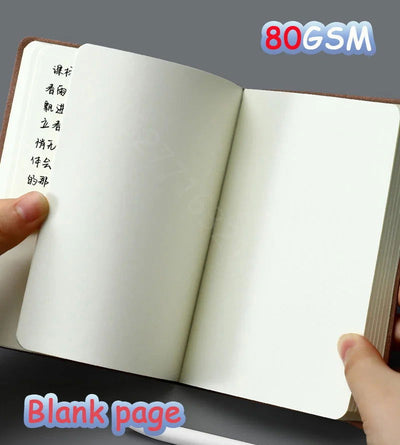 Notebooks A6 360P Lined/Blank Page Diary Planner Journal Notepad Stationery For Office School Supplies Bullet Sketch Agenda 2024 - Slobuy
