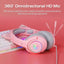 ONIKUMA K9 Wired Headphones with RGB Light Flexible HD Mic 3.5mm Gaming Headset Computer Earphones for PC Gamer PS4 XBox - Slobuy