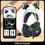 ONIKUMA X15 Pro Wired Headphones with RGB Head Beam Flexible Mic Button Control Gaming Headset Gamer for Compute PC - Slobuy