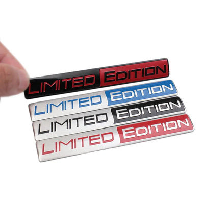 OTOKIT Aluminum Limited Edition Car Trunk Decal Sticker Badge Emblem For Motorcycle Decals Car Tuning Decoration - Slobuy