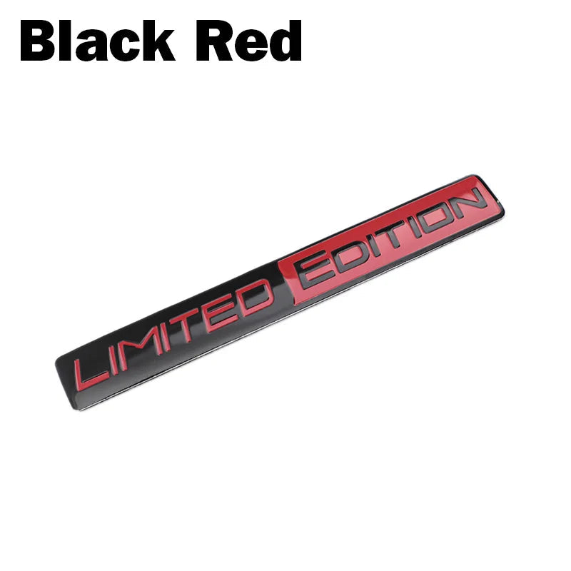 OTOKIT Aluminum Limited Edition Car Trunk Decal Sticker Badge Emblem For Motorcycle Decals Car Tuning Decoration - Slobuy