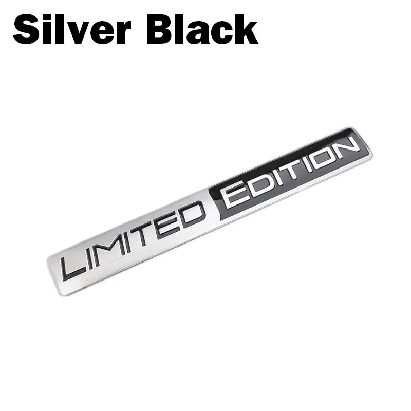 OTOKIT Aluminum Limited Edition Car Trunk Decal Sticker Badge Emblem For Motorcycle Decals Car Tuning Decoration - Slobuy