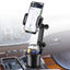 OUTMIX Car Cup Holder Expander with Cell Phone Mount 360 Rotation Cup Holder Expander Smartphone Mount Auto Interior Accessories - Slobuy