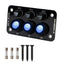 Camping Car Accessories Caravan On/Off Button Multi Port Sockets and Switches 12V Toggle Switch For Motorhome RV 6 Position - Slobuy