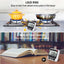 LCD Display Digital Kitchen Timer with Mute/Loud Alarm Switch ON/Off Switch 24 Hour Clock Alarm for Kids Teachers Cooking - Slobuy