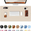 Office Desk Mat,Non-Slip PU Leather Desk Blotter, Computer Desk Pad, Waterproof Desk Writing Pad for Office and Home 60cm x 35cm - Slobuy