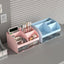 Office Desktop Storage Box Organizer Transparent Small Drawer Storage Cabinet Student Desk Stationery Sundries Organizer Boxes - Slobuy