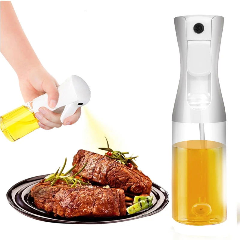Oil Spray Bottle for Cooking Kitchen Olive Oil Sprayer for Camping BBQ Baking Vinegar Soy Sauce 200ml 300ml - Slobuy