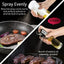 Oil spray sprayer Bottle for Cooking Kitchen Olive Oil Sprayer for Camping BBQ Baking Vinegar Soy Sauce 200ml 300ml 500ml - Slobuy