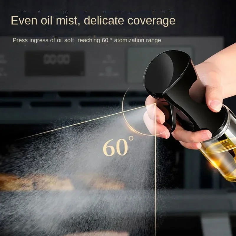 Oil spray sprayer Bottle for Cooking Kitchen Olive Oil Sprayer for Camping BBQ Baking Vinegar Soy Sauce 200ml 300ml 500ml - Slobuy