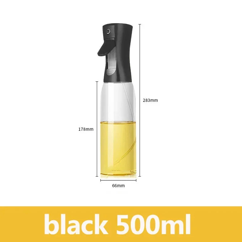 Oil spray sprayer Bottle for Cooking Kitchen Olive Oil Sprayer for Camping BBQ Baking Vinegar Soy Sauce 200ml 300ml 500ml - Slobuy
